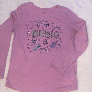 childrens size 16purple shirt